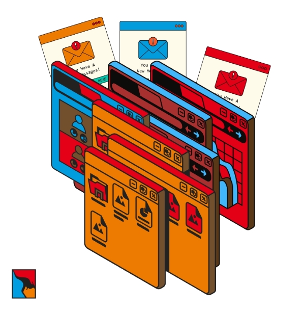 Banner do serviço de Hospedagem de E-mails e Sites